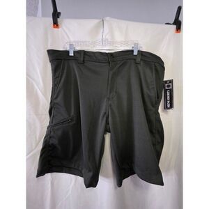 Prince Men's Shorts Size 40 Black Cotton Blend Stretch Athletic